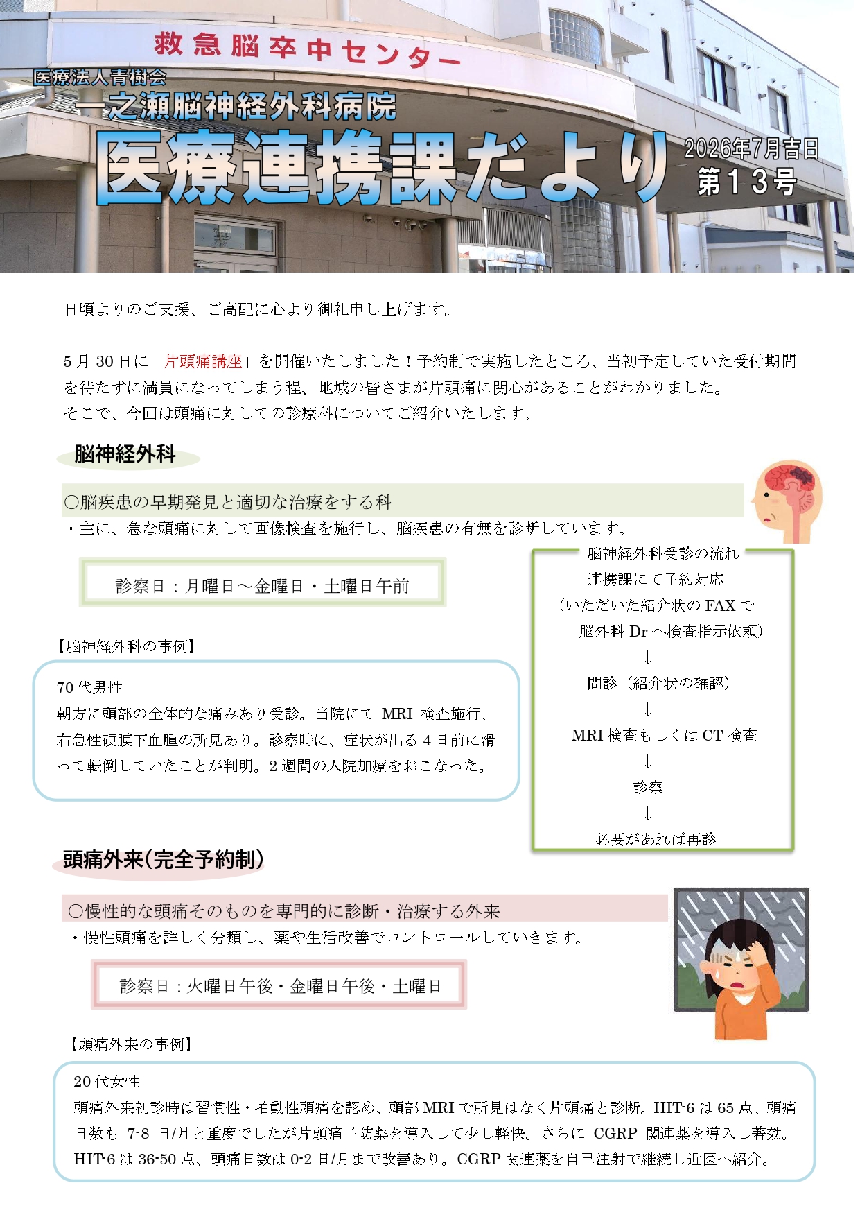 医療連携課便り